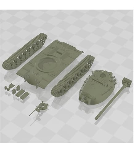 Amazon | 【1/144 TANK】【白】【E】ソ連 KV-3 重戦車 ZIS-6砲